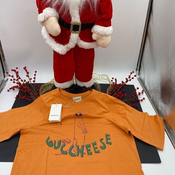 Kids authentic Gucci T-shirt size 12 made in Italy - Picture 1 of 6